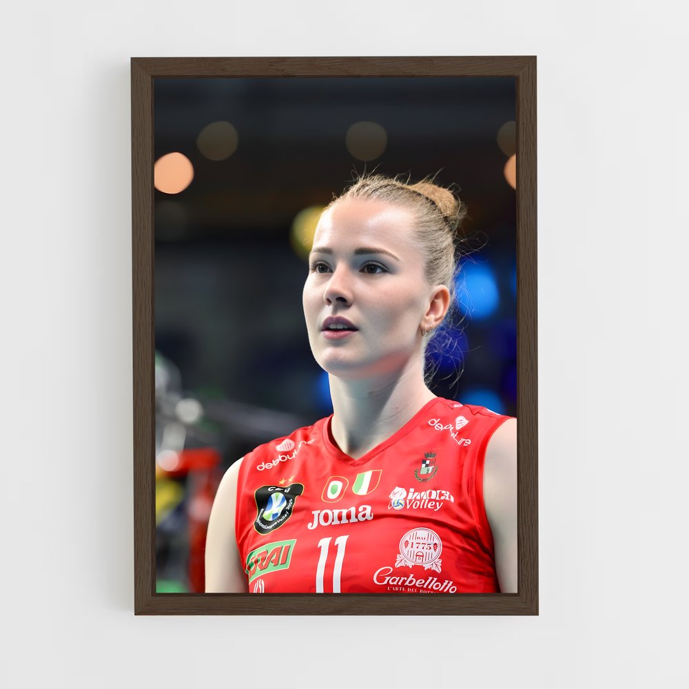 Poster La Gardienne Étoilée – affiche Volleyball (vue 5)